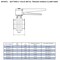 Steel & Obrien 1" Butterfly Valve - Metal Trigger Handle/Clamp Ends, 316-Viton BFVMTC-1-316-VITON - alternate 2